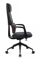 Изображение кресло rv design avorio fk014-a12 экокожа черная